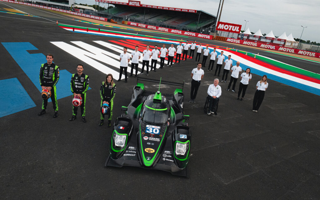Duqueine team 2026 24 heures du mans doriane pin richard verschoor julien andlauer team photo