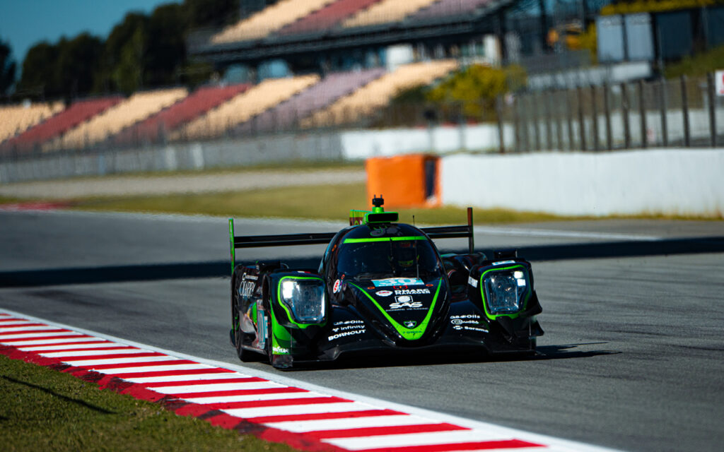 Duqueine Team ELMS podium Doriane Pin Richard Verschoor Giorgio Roda pole